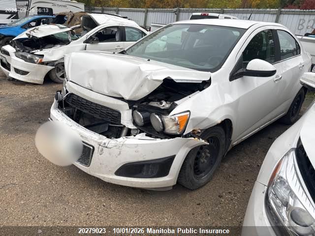 Auction sale of the 2012 Chevrolet Sonic Lt, vin: 1G1JC5EH2C4128771, lot number: 20279023