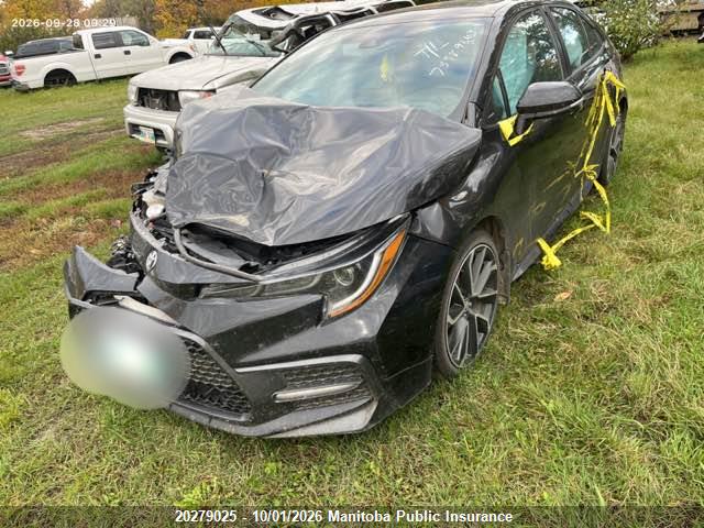 Aukcja sprzedaży 2020 Toyota Corolla Se, vin: 5YFB4RBE8LP001661, numer aukcji: 20279025
