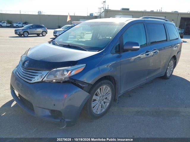 5TDDK3DC1FS100132 Toyota Sienna Xle V6