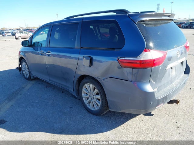5TDDK3DC1FS100132 Toyota Sienna Xle V6