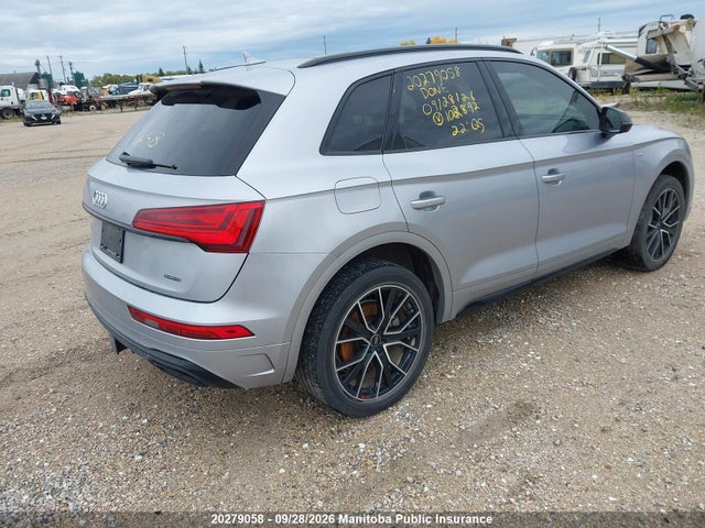 2022 Audi Q5 Progressiv 45 2.0 Tfsi მანქანა იყიდება აუქციონზე, vin: WA1EABFYXN2102892, აუქციონის ნომერი: 20279058