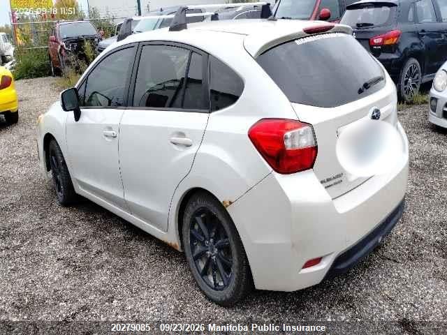 20279085 :رقم المزاد ، JF1GPAC63E8272217 vin ، 2014 Subaru Impreza 2.0i مزاد بيع