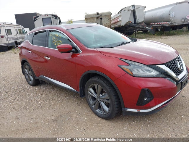 2020 Nissan Murano Platinum მანქანა იყიდება აუქციონზე, vin: 5N1AZ2DS1LN108292, აუქციონის ნომერი: 20279107