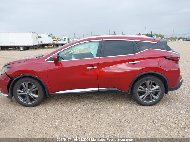 2020 Nissan Murano Platinum მანქანა იყიდება აუქციონზე, vin: 5N1AZ2DS1LN108292, აუქციონის ნომერი: 20279107