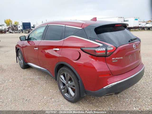 2020 Nissan Murano Platinum მანქანა იყიდება აუქციონზე, vin: 5N1AZ2DS1LN108292, აუქციონის ნომერი: 20279107