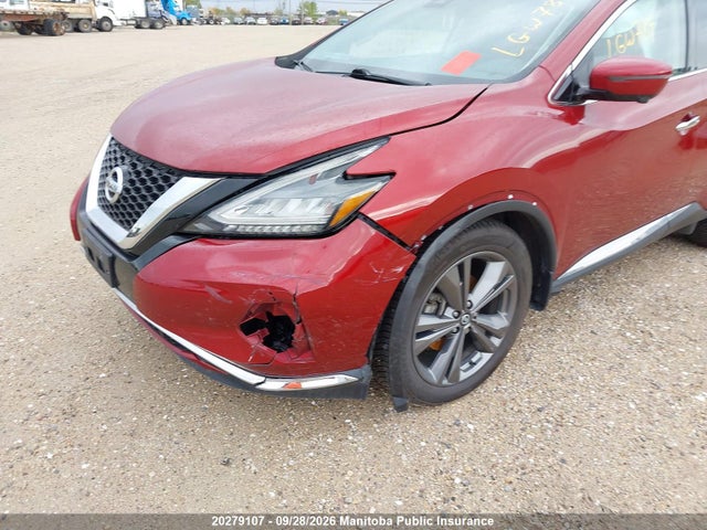 2020 Nissan Murano Platinum მანქანა იყიდება აუქციონზე, vin: 5N1AZ2DS1LN108292, აუქციონის ნომერი: 20279107