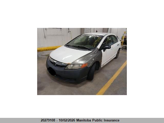 20279108 :رقم المزاد ، 2HGFA16439H104905 vin ، 2009 Honda Civic Dx-g مزاد بيع