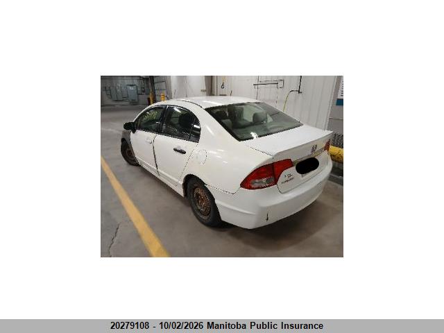 20279108 :رقم المزاد ، 2HGFA16439H104905 vin ، 2009 Honda Civic Dx-g مزاد بيع