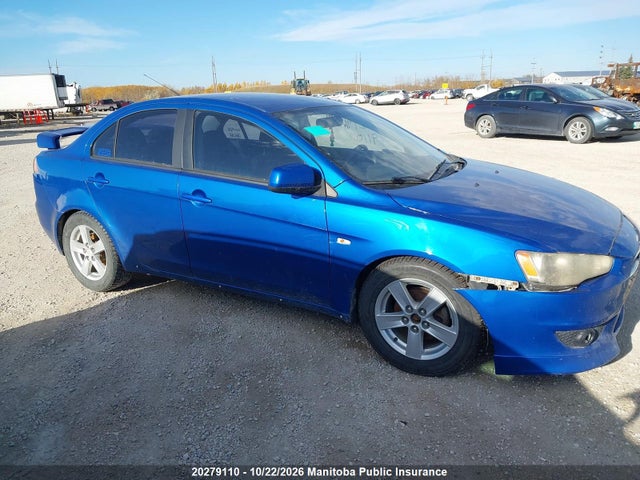 20279110 :رقم المزاد ، JA3AU26U19U607771 vin ، 2009 Mitsubishi Lancer Se مزاد بيع