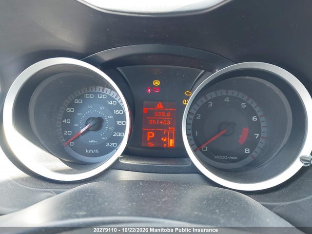 20279110 :رقم المزاد ، JA3AU26U19U607771 vin ، 2009 Mitsubishi Lancer Se مزاد بيع