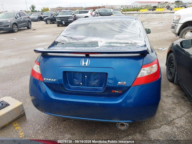 Продажа на аукционе авто 2009 Honda Civic Si Si, vin: 2HGFG21529H100185, номер лота: 20279138