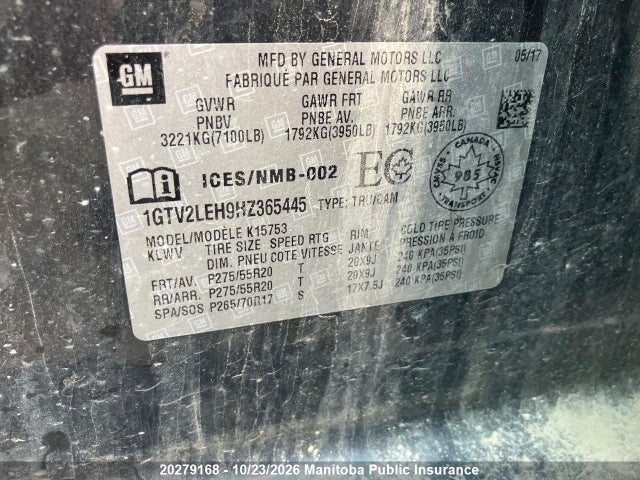 GMC Sierra 1500 Double Cab 2017 1GTV2LEH9HZ365445 main image