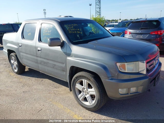 2009 Honda Ridgeline Ex-l მანქანა იყიდება აუქციონზე, vin: 2HJYK16509H001126, აუქციონის ნომერი: 20279199