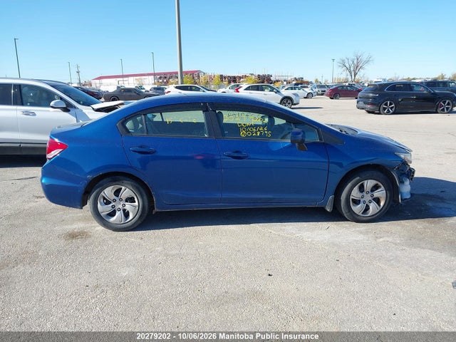 Продажа на аукционе авто 2015 Honda Civic Lx, vin: 2HGFB2F45FH028795, номер лота: 20279202
