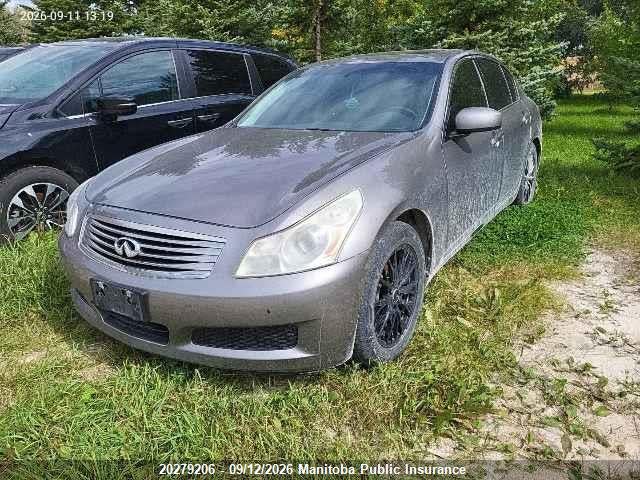 20279206 :رقم المزاد ، JNKBV61F98M273764 vin ، 2008 Infiniti G35x Premium مزاد بيع