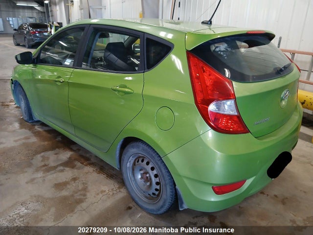 2012 Hyundai Accent Gls მანქანა იყიდება აუქციონზე, vin: KMHCU5AE6CU009481, აუქციონის ნომერი: 20279209