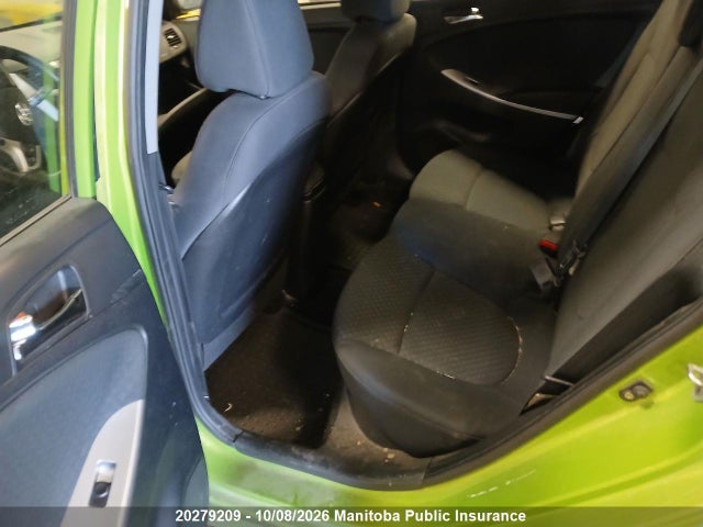 2012 Hyundai Accent Gls მანქანა იყიდება აუქციონზე, vin: KMHCU5AE6CU009481, აუქციონის ნომერი: 20279209