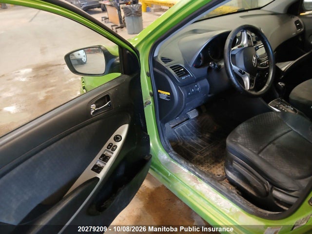 2012 Hyundai Accent Gls მანქანა იყიდება აუქციონზე, vin: KMHCU5AE6CU009481, აუქციონის ნომერი: 20279209