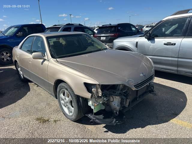 Продаж на аукціоні авто 2001 Lexus Es 300, vin: JT8BF28G910295765, номер лоту: 20279216
