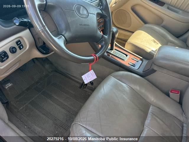 Продаж на аукціоні авто 2001 Lexus Es 300, vin: JT8BF28G910295765, номер лоту: 20279216