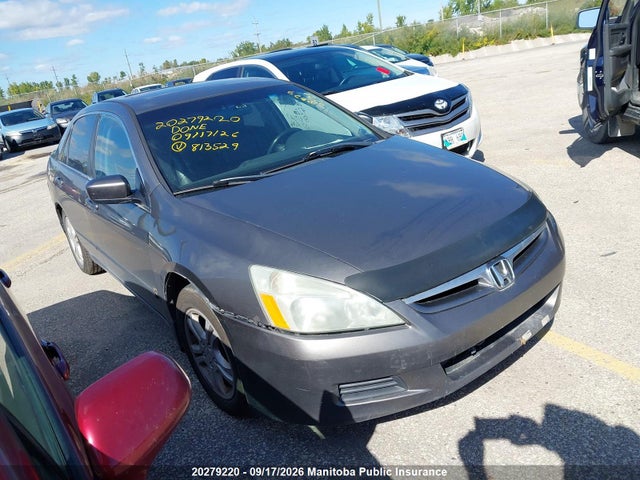 Aukcja sprzedaży 2007 Honda Accord Ex, vin: 1HGCM56787A813529, numer aukcji: 20279220