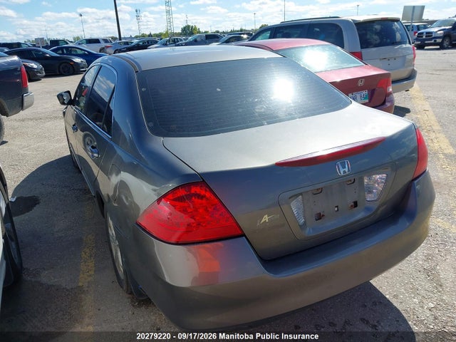 Aukcja sprzedaży 2007 Honda Accord Ex, vin: 1HGCM56787A813529, numer aukcji: 20279220