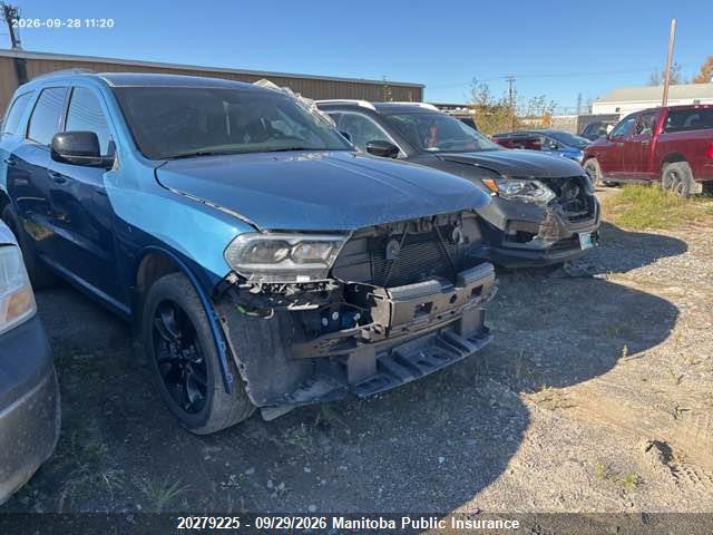 20279225 :رقم المزاد ، 1C4RDJDG2SC514149 vin ، 2025 Dodge Durango Gt مزاد بيع