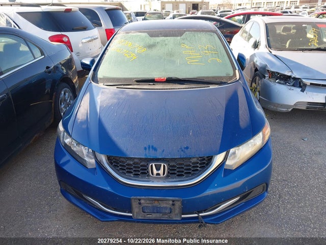 Honda Civic Lx 2014 2HGFB2F49EH006748 Image 12