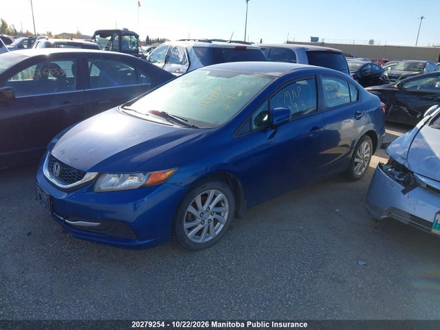Honda Civic Lx 2014 2HGFB2F49EH006748 Image 2