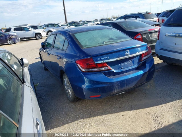 Honda Civic Lx 2014 2HGFB2F49EH006748 Image 3