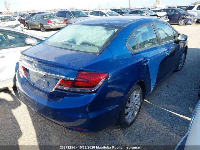 Honda Civic Lx 2014 2HGFB2F49EH006748 Image 4