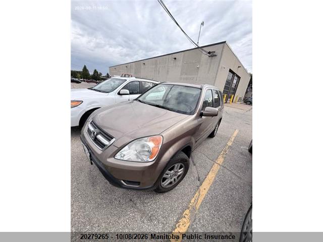 Продажа на аукционе авто 2003 Honda Cr-v Ex, vin: JHLRD78993C811695, номер лота: 20279265