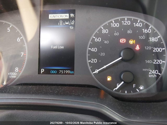 20279289 :رقم المزاد ، 7MUCAABG7SV121611 vin ، 2025 Toyota Corolla Cross Le مزاد بيع