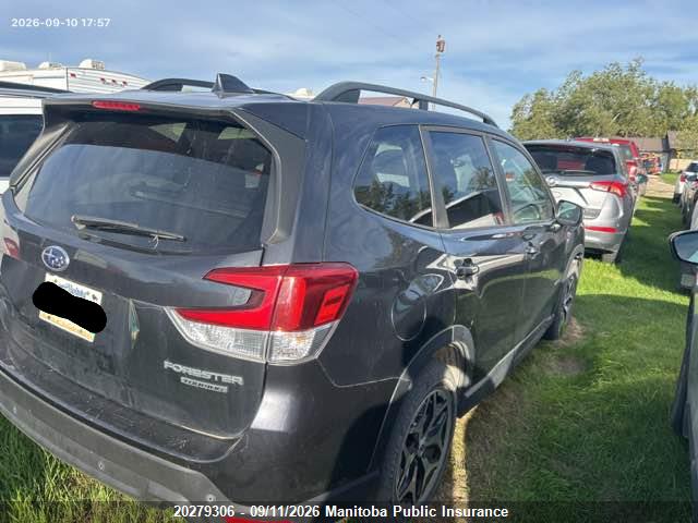 20279306 :رقم المزاد ، JF2SKEGC3KH576963 vin ، 2019 Subaru Forester 2.5i Touring مزاد بيع