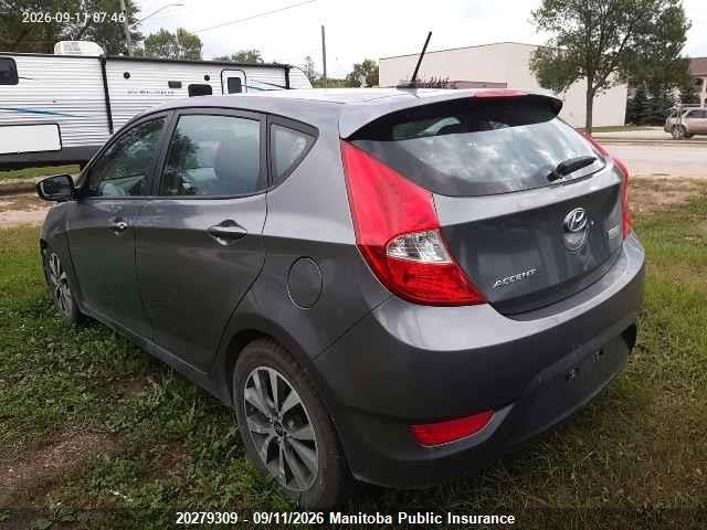 2016 Hyundai Accent Se მანქანა იყიდება აუქციონზე, vin: KMHCT5AE1GU297418, აუქციონის ნომერი: 20279309