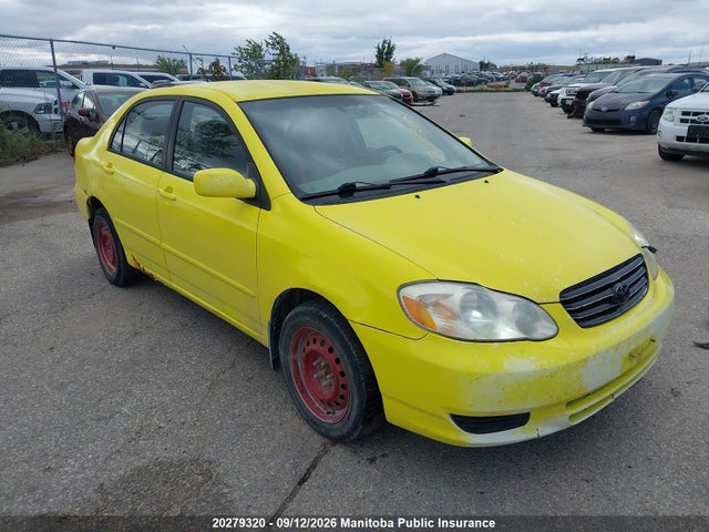 Продажа на аукционе авто 2003 Toyota Corolla Le, vin: 2T1BR32E13C758660, номер лота: 20279320