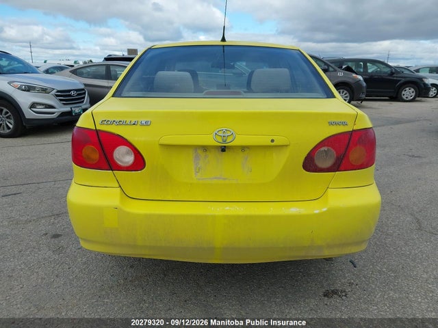 Aukcja sprzedaży 2003 Toyota Corolla Le, vin: 2T1BR32E13C758660, numer aukcji: 20279320