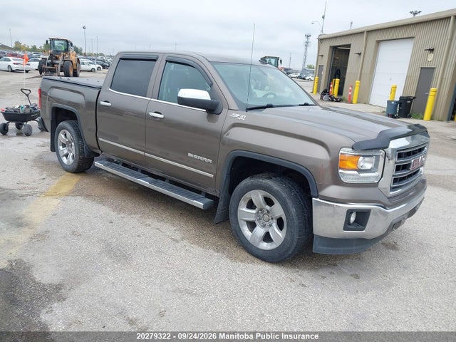 2014 Gmc Sierra 1500 Slt Crew Cab მანქანა იყიდება აუქციონზე, vin: 3GTU2VEC7EG411426, აუქციონის ნომერი: 20279322