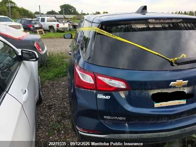 20279335 :رقم المزاد ، 2GNAXUEV2L6164767 vin ، 2020 Chevrolet Equinox Lt مزاد بيع