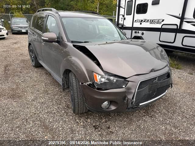 20279356 :رقم المزاد ، JA4JT3AX4CU610032 vin ، 2012 Mitsubishi Outlander Ls مزاد بيع