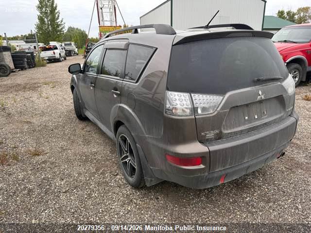 Продажа на аукционе авто 2012 Mitsubishi Outlander Ls, vin: JA4JT3AX4CU610032, номер лота: 20279356