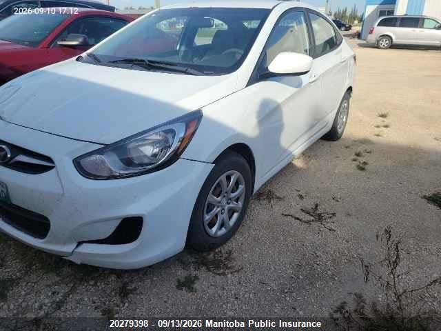 KMHCT4AE4EU708298 Hyundai ACCENT GL