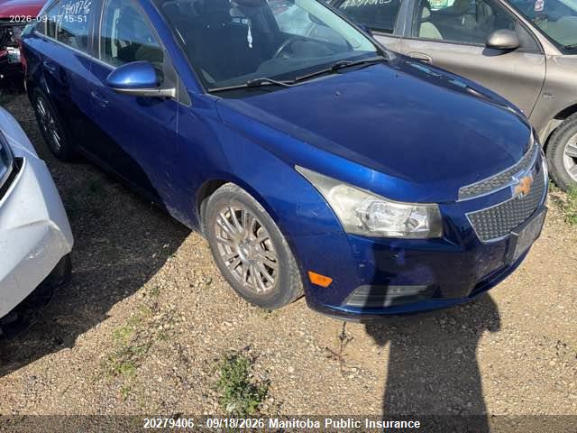 2013 Chevrolet Cruze Eco Turbo მანქანა იყიდება აუქციონზე, vin: 1G1PH5SB5D7275825, აუქციონის ნომერი: 20279406
