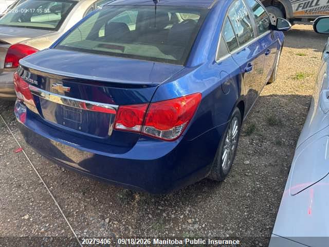 Продажа на аукционе авто 2013 Chevrolet Cruze Eco Turbo, vin: 1G1PH5SB5D7275825, номер лота: 20279406