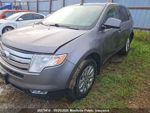 20279414 :رقم المزاد ، 2FMDK4KC0ABB48512 vin ، 2010 Ford Edge Limited مزاد بيع