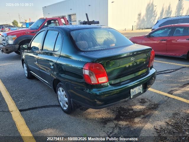 Aukcja sprzedaży 2001 Toyota Echo, vin: JTDBT123410199018, numer aukcji: 20279417
