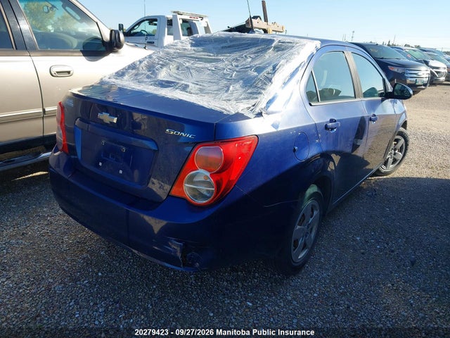 20279423 :رقم المزاد ، 1G1JA5EH7E4139824 vin ، 2014 Chevrolet Sonic Ls مزاد بيع