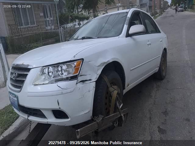 20279478 :رقم المزاد ، 5NPET46C49H509224 vin ، 2009 Hyundai Sonata Gl مزاد بيع