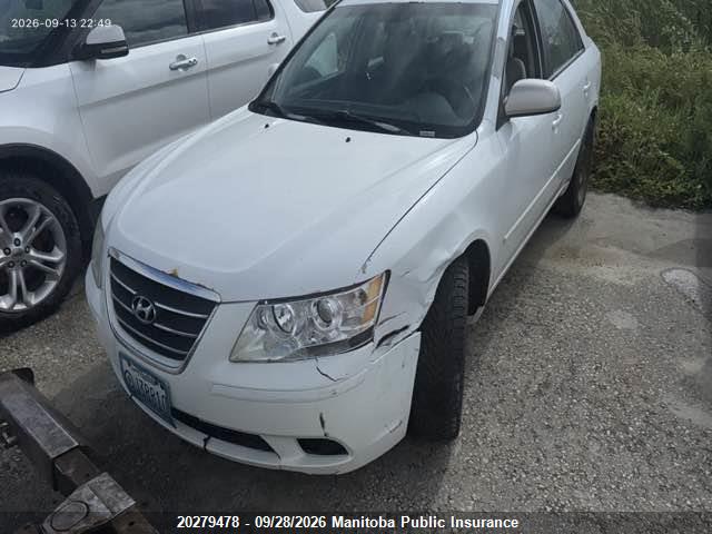 Aukcja sprzedaży 2009 Hyundai Sonata Gl, vin: 5NPET46C49H509224, numer aukcji: 20279478