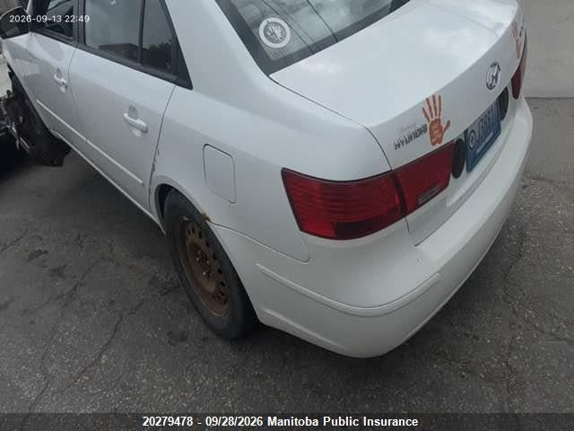 Aukcja sprzedaży 2009 Hyundai Sonata Gl, vin: 5NPET46C49H509224, numer aukcji: 20279478